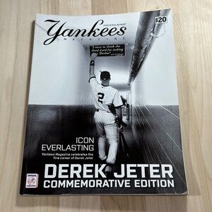 Yankees Magazine Derek Jeter Commemorative Edition Special Edition Like New